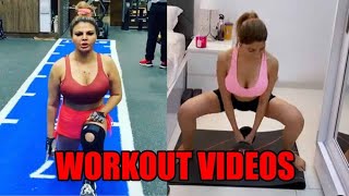 Bigg Boss Beauties Rakhi Sawant And Nikki Tamboli Share Super-Hot Workout Videos, Fans In Love
