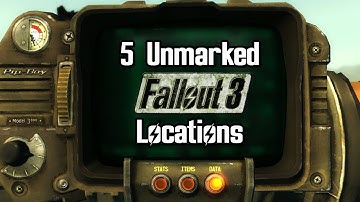 5 opmerkelijke ongemarkeerde locaties in Fallout 3
