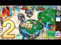 Dragon City: Gameplay Walkthrough Part 2 - Building My Island (iOS, Android)