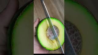 Amazing AVOCADO 🥑 it is 1 inch thick wow so meaty. 😍 #shorts