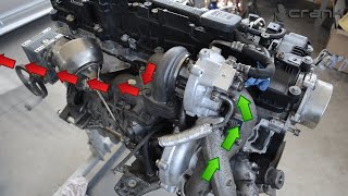 BMW M57 Fuel Injectors + Turbo Chargers Installation