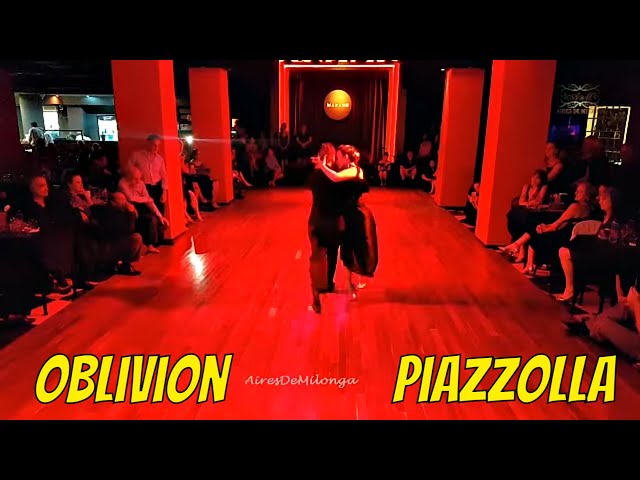Oblivion Astor Piazzolla, tango baile Leandro Capparelli, Jeannette Erazu, Milonga Parakultural
