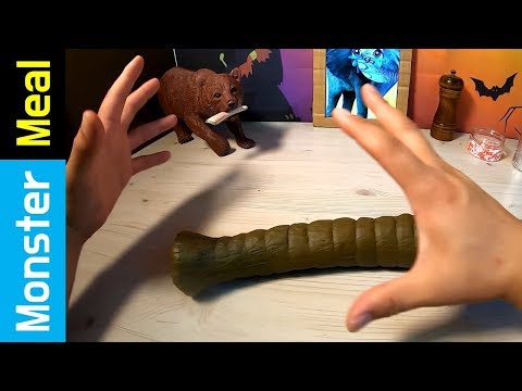 Dummy monster for dinner [Fictional Video] | Monster Meal ASMR Sounds | Kluna Tik style