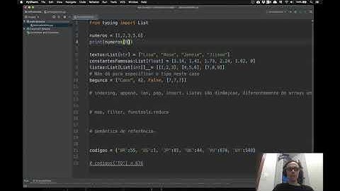 Listas e Dicionários em Python