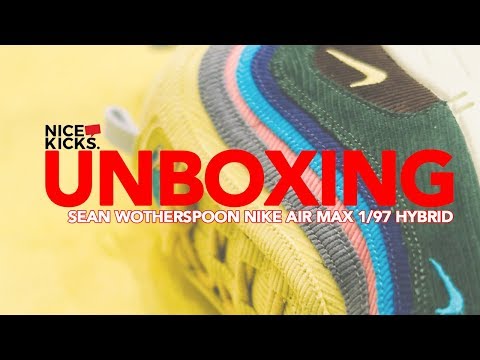 UNBOXING SEAN WOTHERSPOON NIKE AIR MAX 1 97 HYBRID UNBOXING SEAN WOTHERSPOON NIKE AIR MAX 1 97 HYBRID