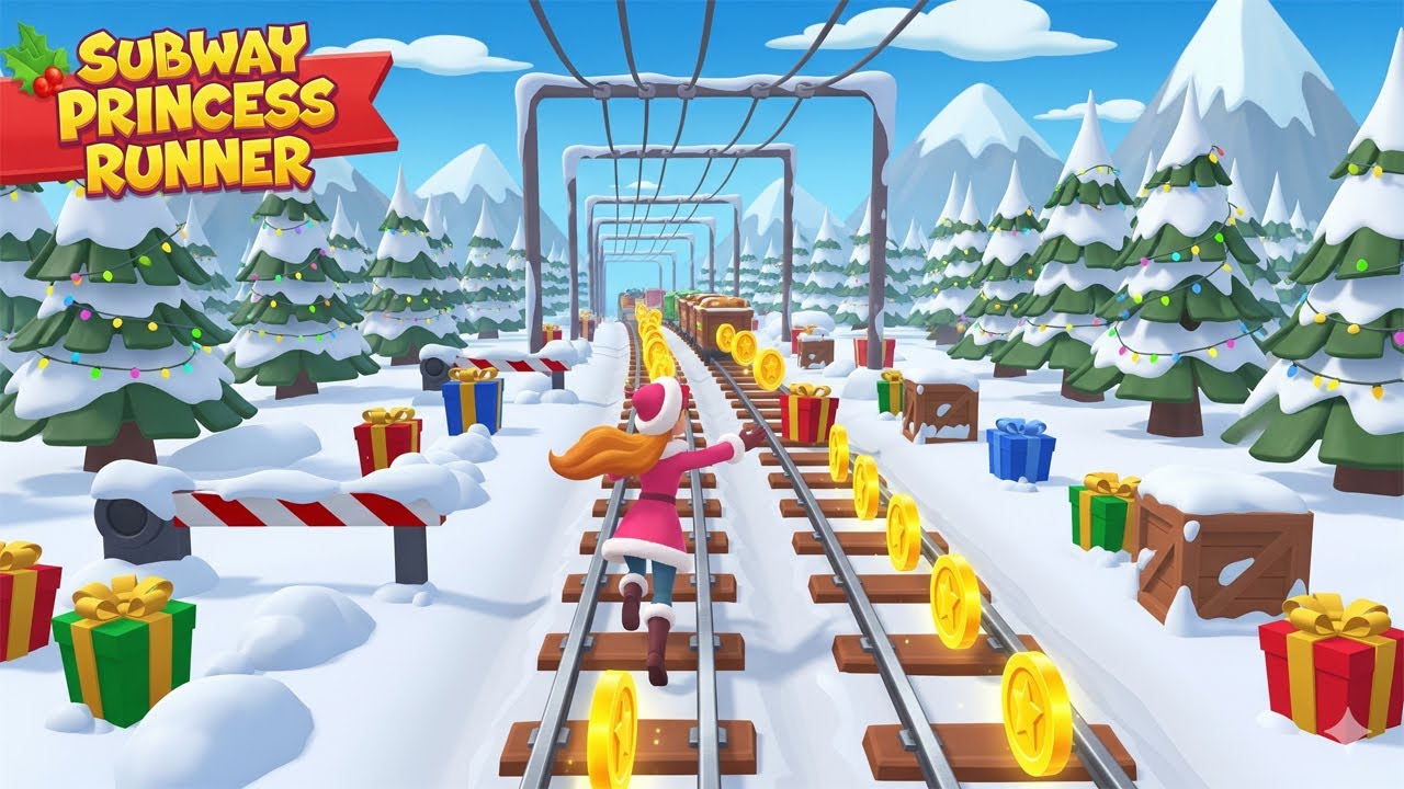Subway Princess Runner Game live Play - YouTube