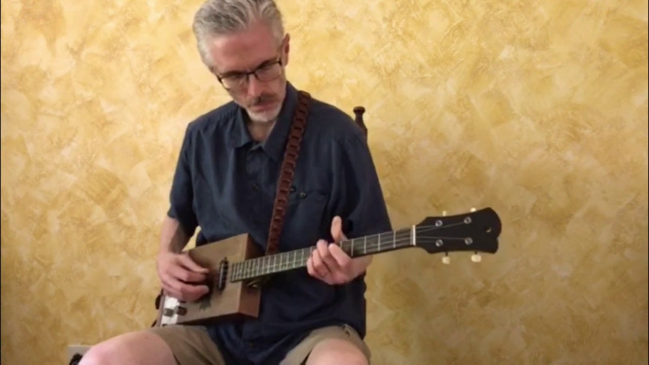 Rough Cut Guitars Shade #1 Electric Cigar Box Guitar