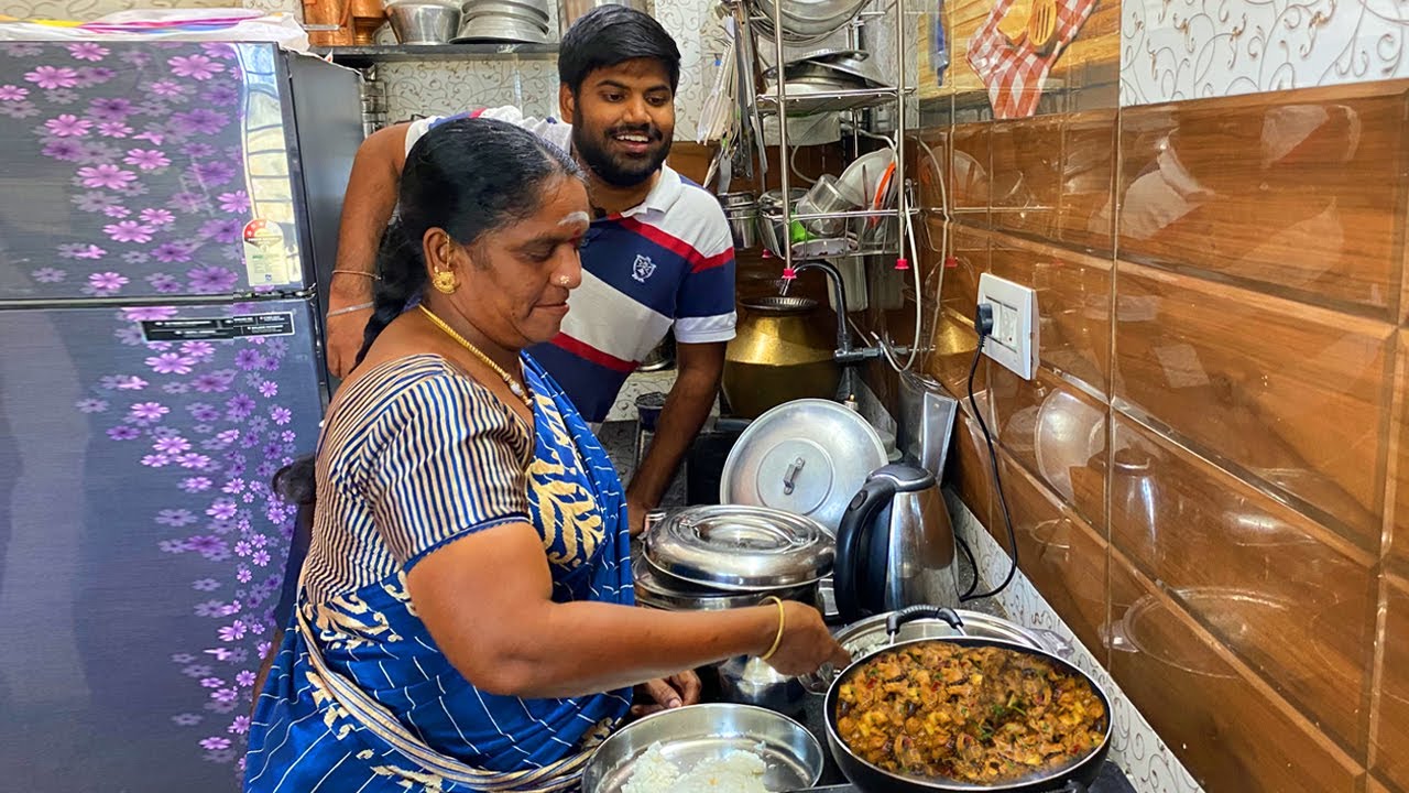 கிட்சன் உள்ள வந்து இவ பண்ணுர அராஜகம் தாங்க முடில 😂🤤 FUN VLOG 💯 || AMMA KAI PAKKUVAM
