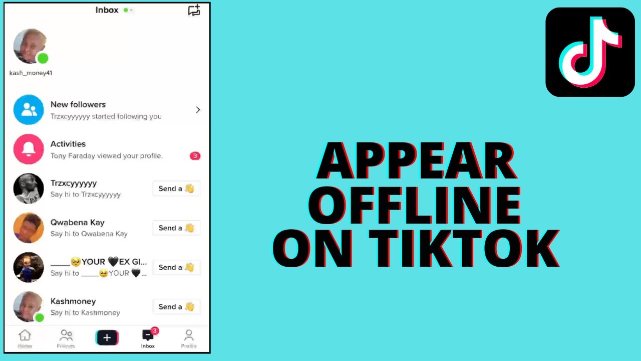 How to Appear Offline On Tiktok YouTube