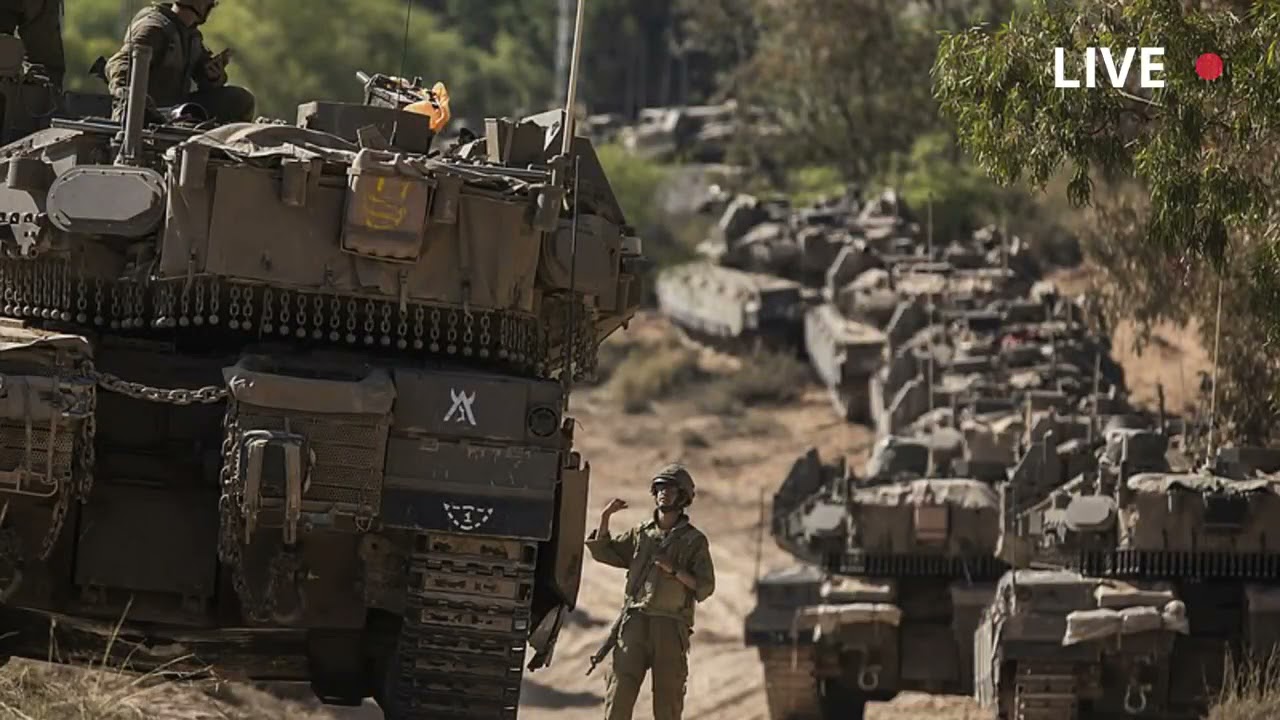 Overnight bombardment targeted Hamas’s tunnel network under Gaza City