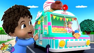 Wheels On The Ice Cream Truck + More Vehicle Songs & Nursery Rhymes