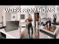 WORK FROM HOME WEEK IN MY LIFE (CORPORATE JOB, ROUTINE AND PRODUCTIVITY TIPS)