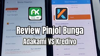 Review Pinjol Bunga Adakami VS Kredivo - Terbaru 2025
