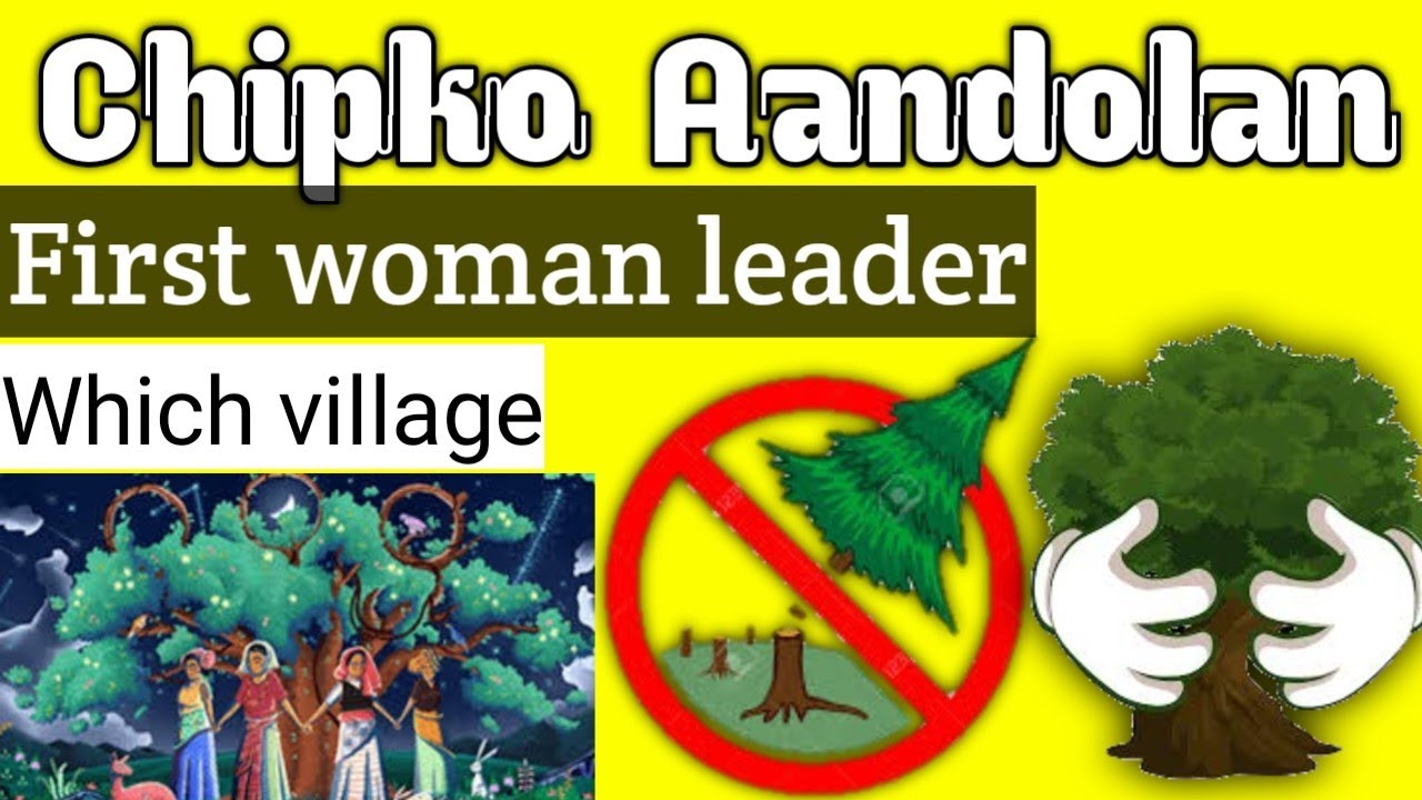 chipko-andolan-l-chipko-movement-in-hindi-and-english-l-class-10