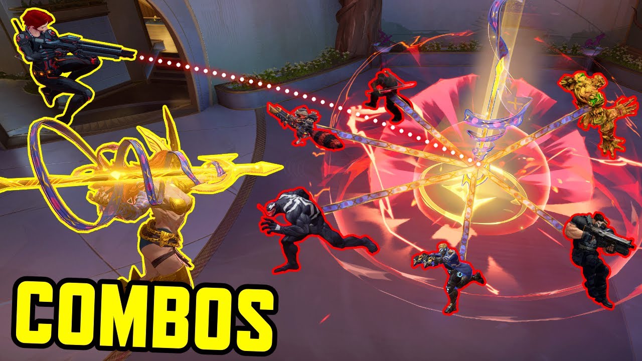 Marvel Rivals All Combos MARVEL RIVALS, But Only INSANE Combos - YouTube