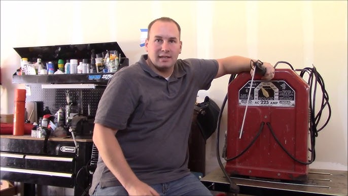 Lincoln electric a.c. 225 review (stick welding) - YouTube