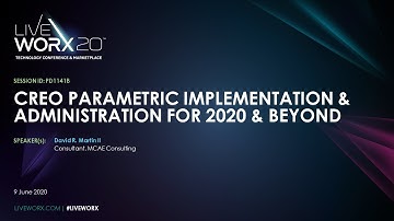 Creo Parametric - Implementation and Administration for 2020 and Beyond - LiveWorx 2020