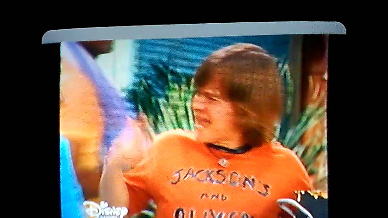 Jackson and Oliver rapping on Hannah Montana YouTube