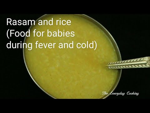 10-+-months-baby-food-recipe---rasam-and-rice-for-babies---baby-food-that-can-be-given-during-cold