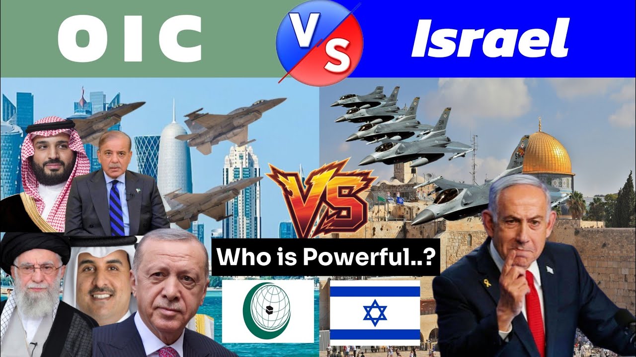 ☪️ OIC Vs 🇮🇱 Israel Military Comparison 2025 / Israel Vs OIC Military Comparison 2025