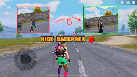 HIDE BACKPACK TIPS AND TRICK ✅ TIPS AND TRICK PUBG / BGMI
