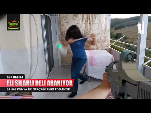 ELİ SİLAHLI DELİ ARANIYOR