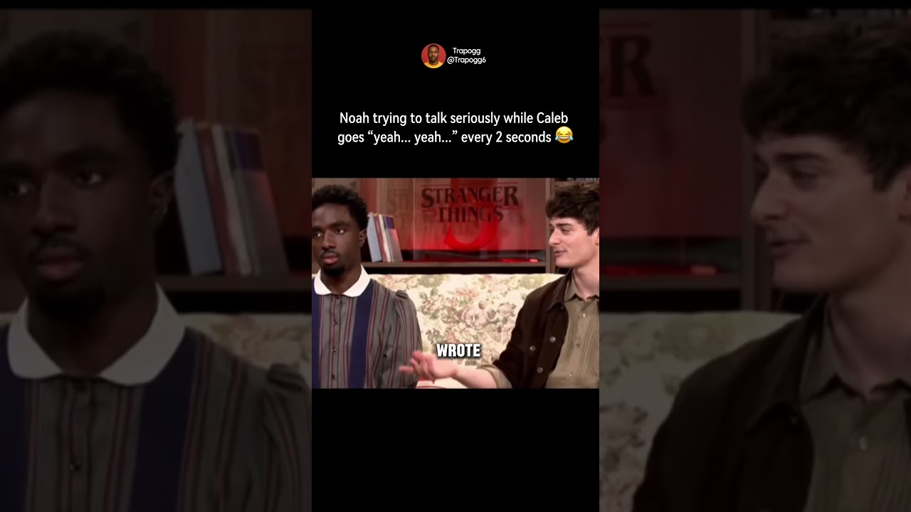 Sleduj Caleb hyping Noah mid-sentence is the cutest thing ever 😭…#calebmclaughlin #noahschnapp #netflix na YouTube Sleduj Caleb hyping Noah mid-sentence is the cutest thing ever 😭…#calebmclaughlin #noahschnapp #netflix na YouTube