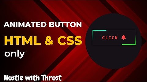 Website button with live animation in css - Hindi