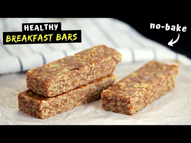 16 Super Healthy Breakfast Bars