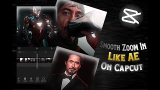 Smooth Zoom In Like After Effects Tutorial | Capcut Edit | Capcut Tutorial | Ae like Tutorial