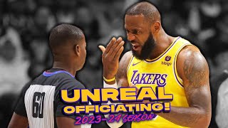 Awful NBA Referee Calls But They Keep Getting Worse… 😲 | 2023\/24 Season Edition