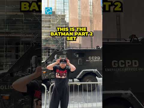 Batman Part 2 has turned Glasgow into Gotham City giving serious Arkham vibes #batman #thebatman