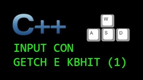 Tutorial C++ - Rilevare caratteri con GetChar e KbHit - Lezione 28 (1 di 2)