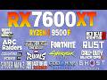RX 7600 XT vs Test in 23 Games | Still a Beast?