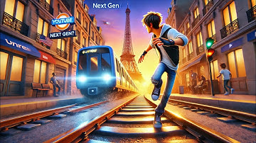 Unreal Engine 5 Subway Surfers – Paris Looks Too Real! 🇫🇷"