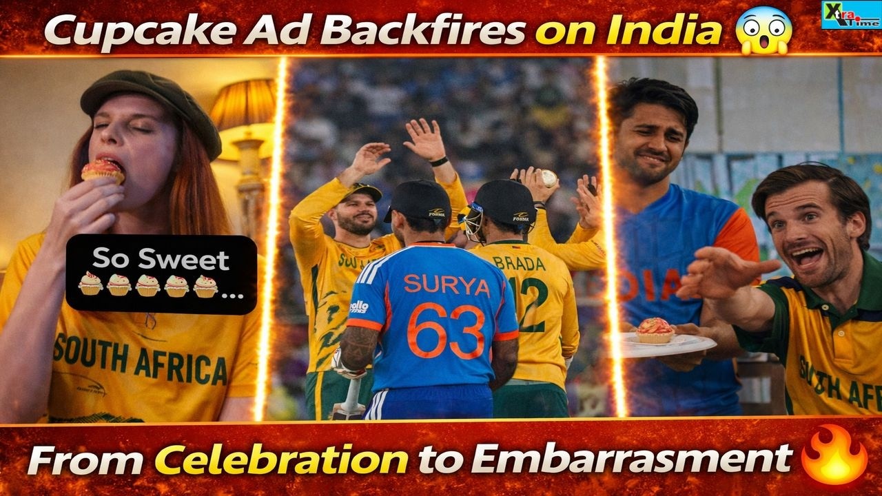 Cupcake Ad Turns Into India’s Worst Nightmare After Defeat Against South Africa। T20 World Cup 2026
