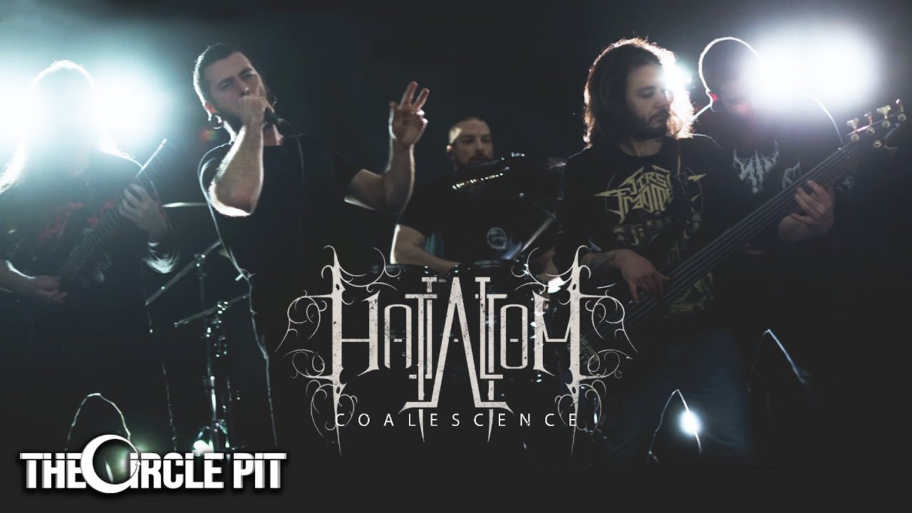 HATALOM   Coalescence Official Music Video Technical Death Metal