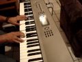 Luis Miguel - Delirio (by Javy Burciaga) Piano Teclado Korg N264... armonia, acordes, tutorial