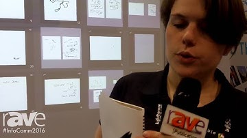 InfoComm 2016: Scalable Display Technologies Demo Huddle Wall