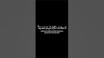 أمن خلق السماوات والأرض | آية عظيمة تدل على قدرة الله بصوت ياسر الدوسري من سورة النمل | شاشة سوداء