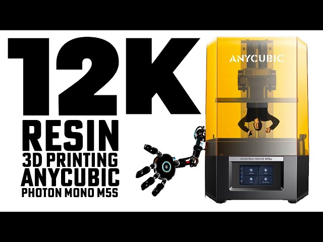 ANYCUBIC Photon Mono M5s 12K Imprimante 3D Résine, 3D Printer de