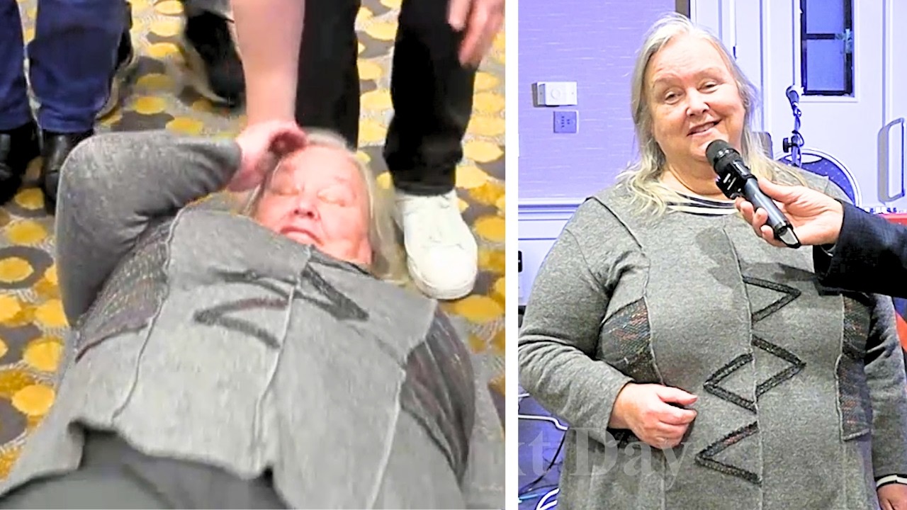 SHE FELT AN ELECTRIC SHOCK: bladder leaked like a tap. 20 years embarrassment gone