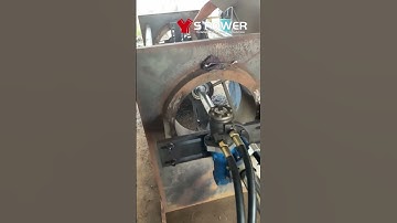 line boring machine , S POWER ,hydraulic drive ,便攜式鏜焊一體機