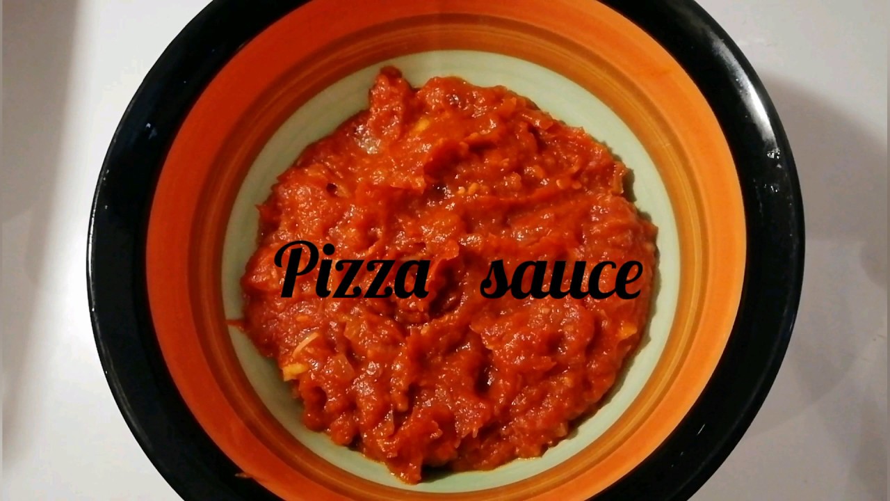Pizza sauce recipe quick and easy to make homemade must try YouTube
