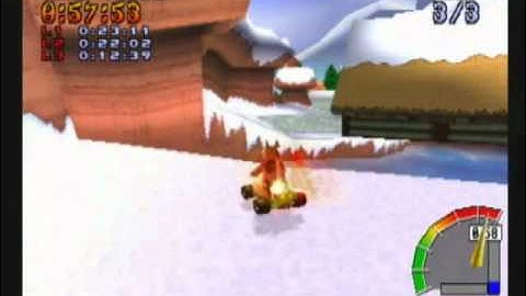 CTR - Blizzard Bluff 1.06.96 WR & 21.04 WR