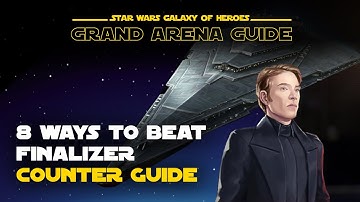Finalizer Counters - Chimaera, Negotiator, Finalizer, Home One, Raddus, vs Mirror + More | SWGOH