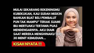 REKENINGMU SUDAH KUBEKUKAN! BENTAK SUAMI DAN MERTUA MENGHINAKU MISKIN - TAPI 30 MENIT KEMUDIAN...