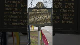 Old Episcopal Burying Ground Lexington Ky Did you Know?