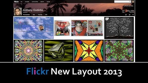 Flickr New Layout 2013