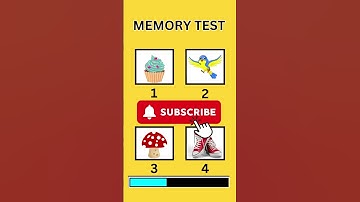 MEMORY TEST #3#shorts#trivia #iqtest#ytshorts #memorytest #testyourmemory #quiz # #challenge#riddles